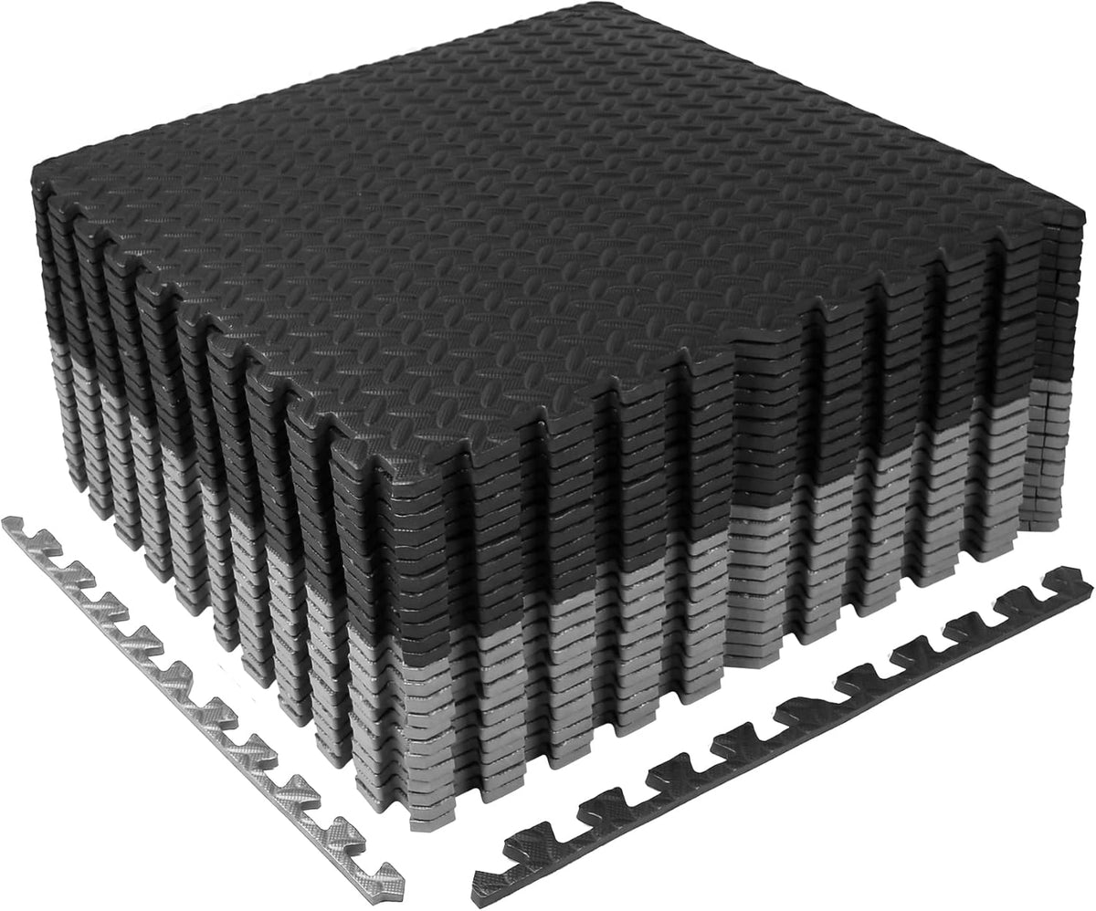 1/2 Thick Interlocking Foam Gym Flooring Tiles S132857