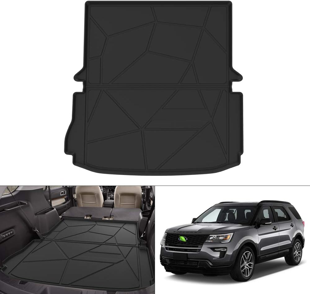 Black Cargo Liner Trunk Floor Mat C81945