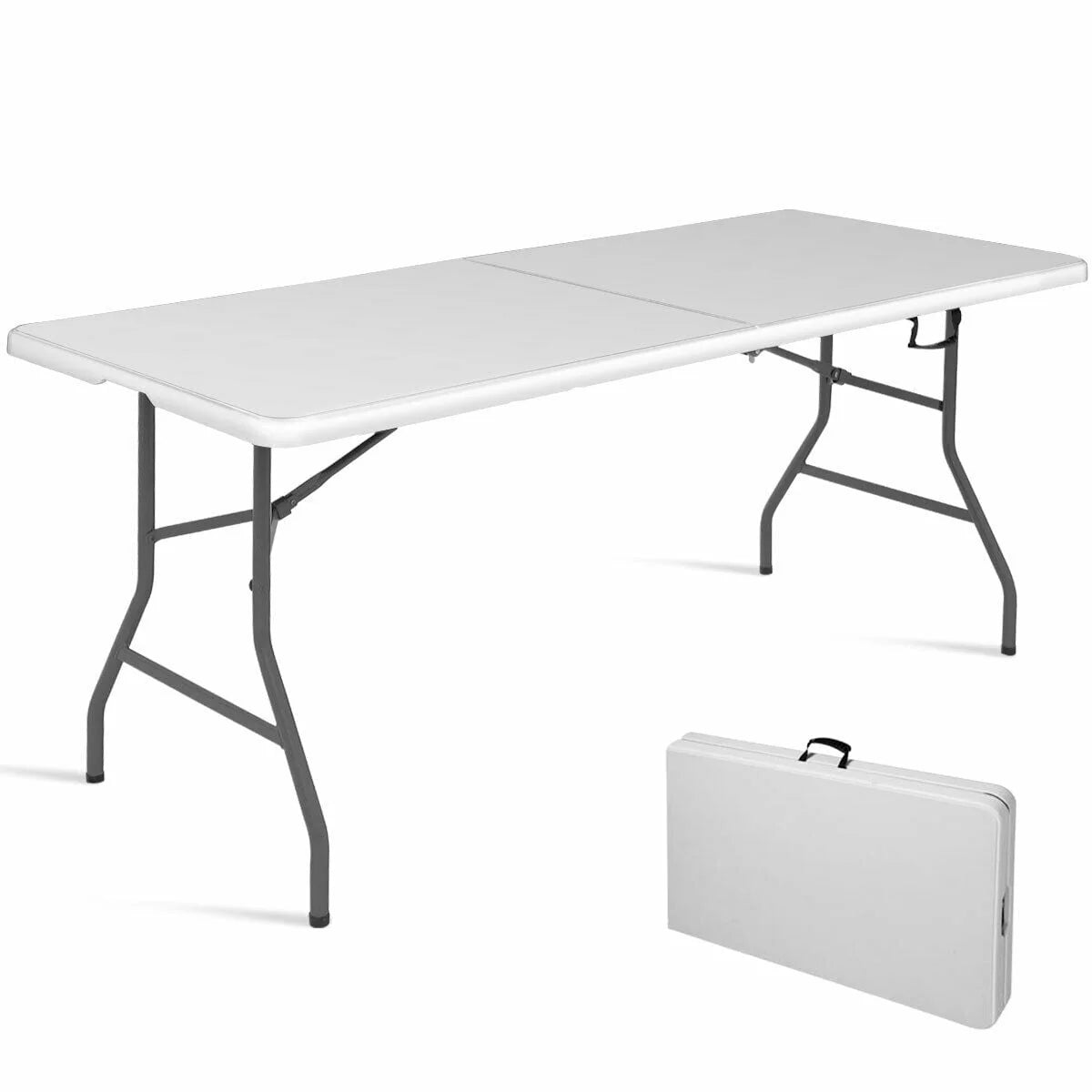 6' Folding Plastic Table S77300