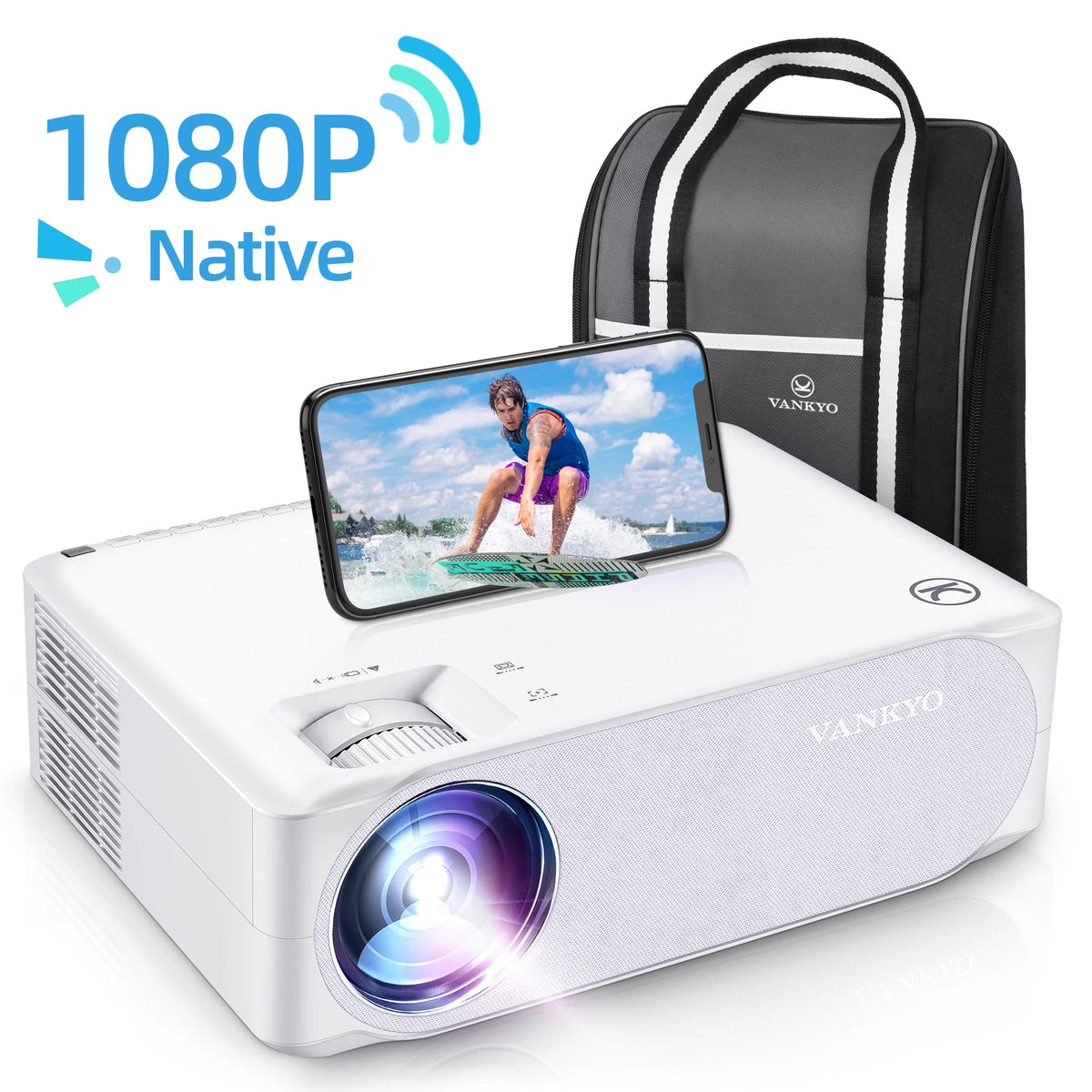 Native 1080P 5G Wifi LCD Projector G26466