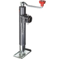 15" 2000 lbs Weld-On Swivel Trailer Jack with Foot Plate E9205