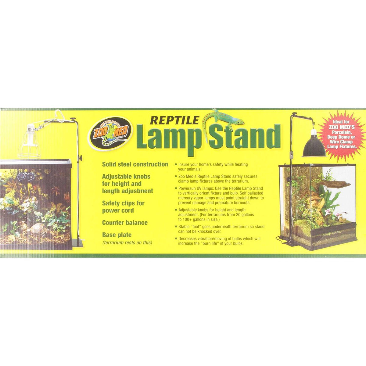 Reptile Lamp Stand M38144