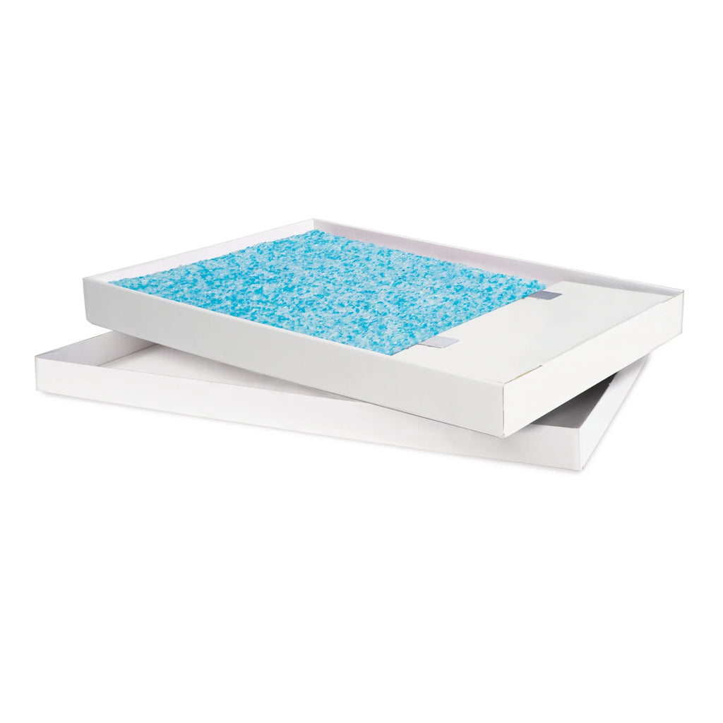 Disposable Cat Litter Tray, Fresh Scent, Silica Crystals, 1-Pack U554901