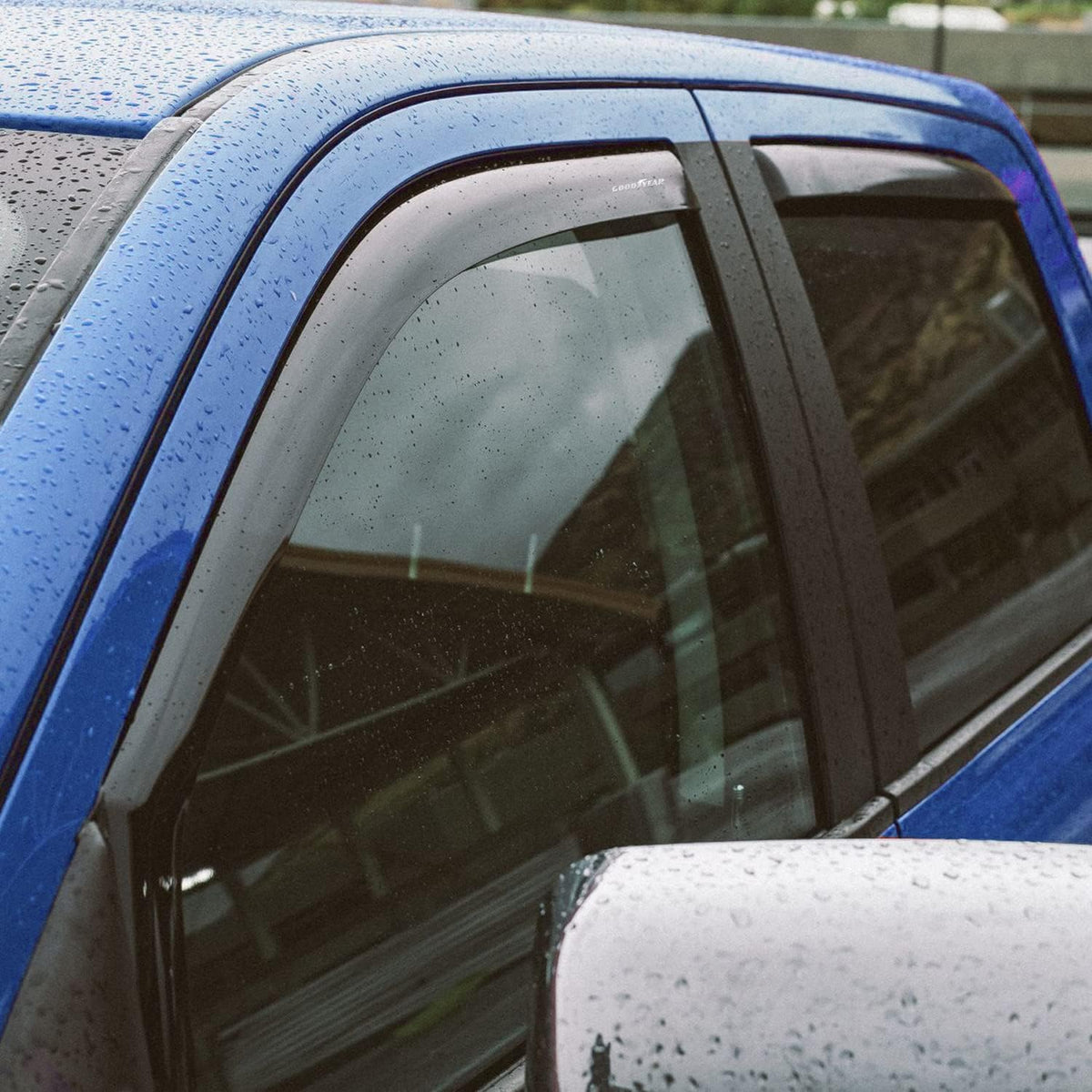 Shatterproof in-Channel Window Deflectors for Trucks 4 pcs L514