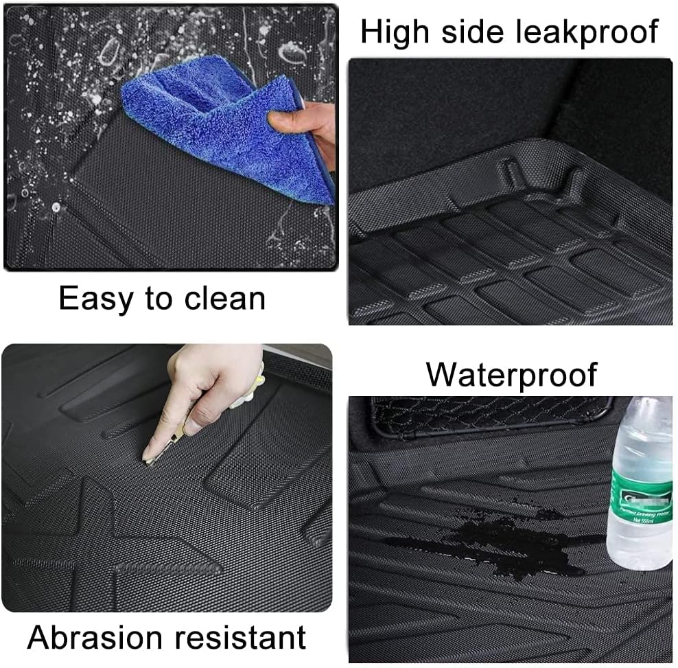 Black All-Weather Cargo Liner Trunk Mat K250105