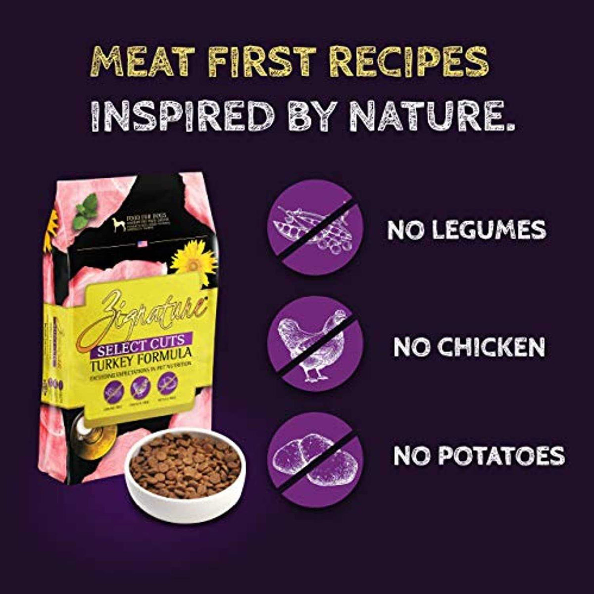 Turkey Formula Dry Dog Food J986053