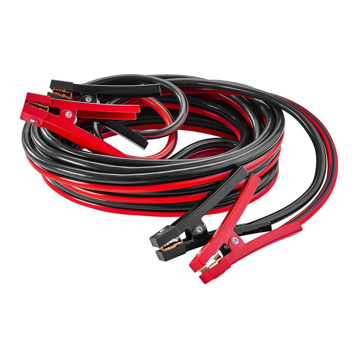 30 ft. 1 Gauge Heavy Duty Jumper Cables with Storage Case W7925