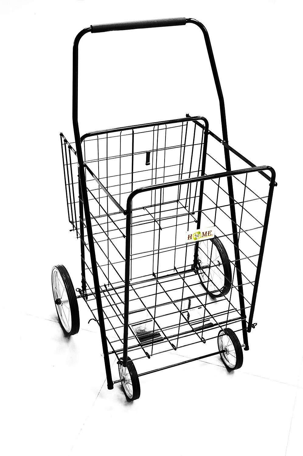 Folding Shopping Cart with Basket N804172