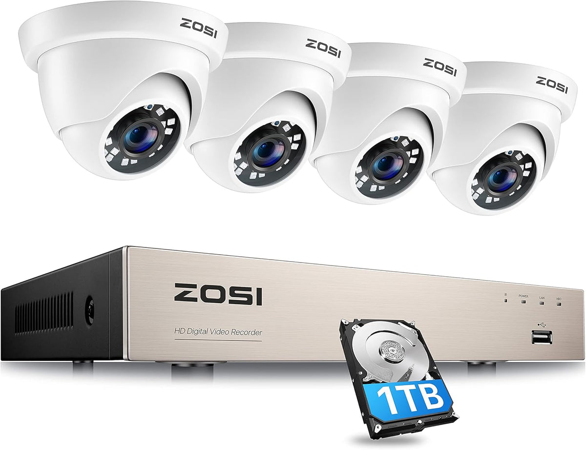 Wireless Outdoor Security Camera with Solar Panel U4588