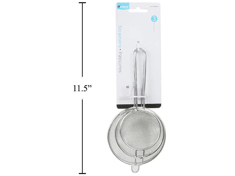 3pc Mesh Strainer Set T11920
