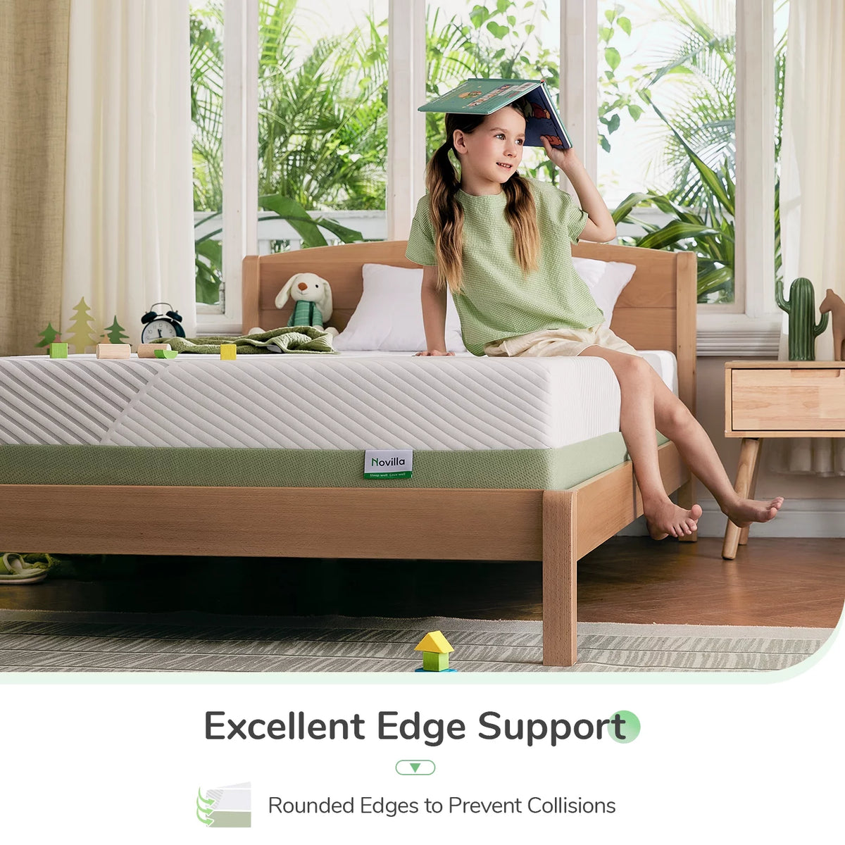 Twin 6 inch Gel Memory Foam Mattress L508145