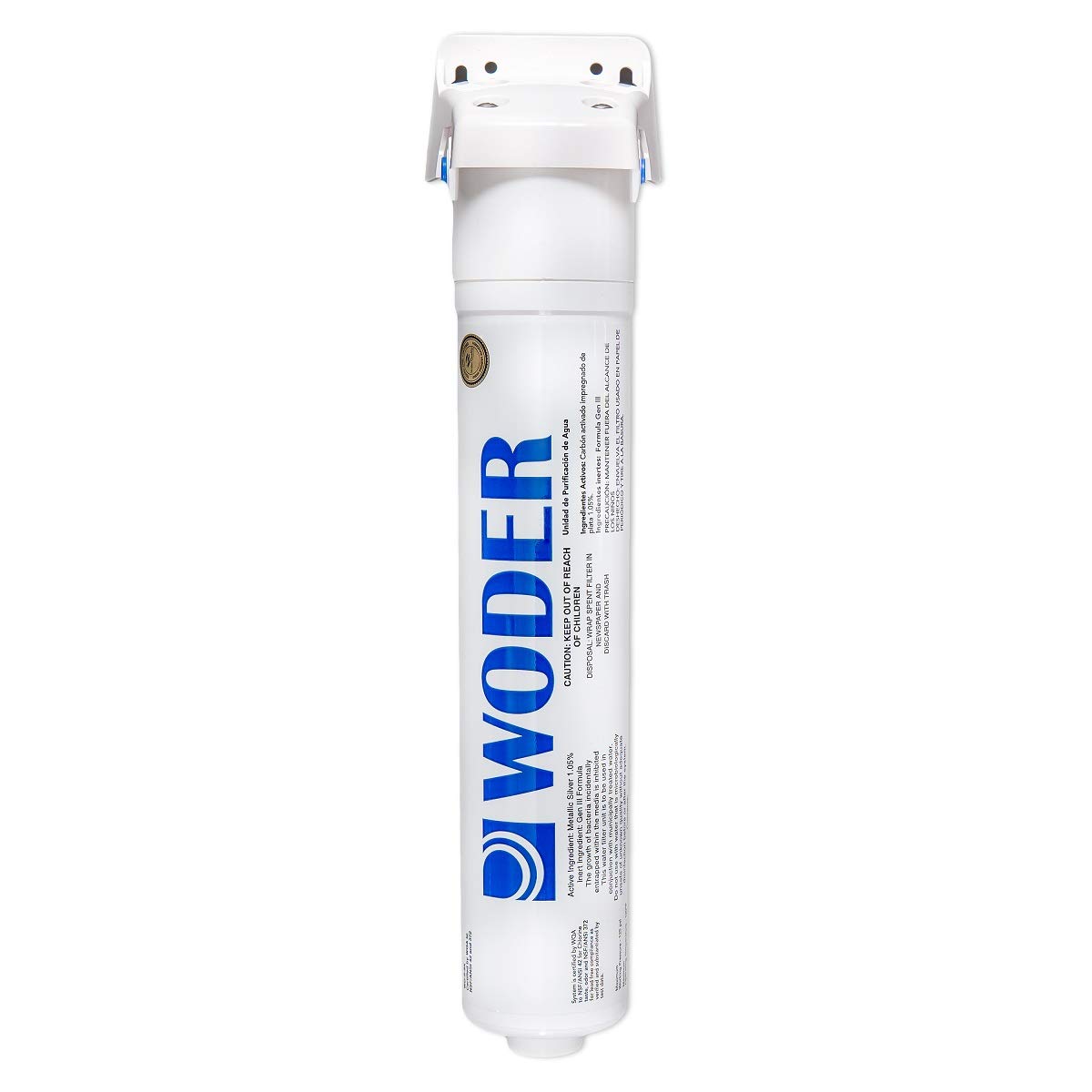Inline Refrigerator Water Filter with 1/4 Built-in John Guest Fittings N2254