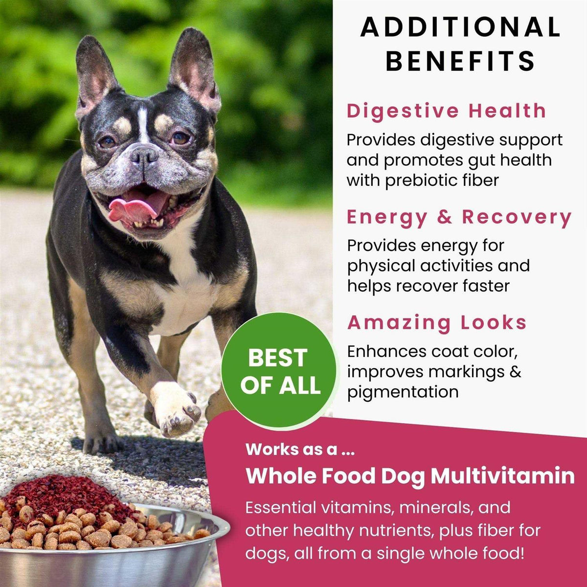 Dehydrated Red Beets Dog Food Supplement C58732