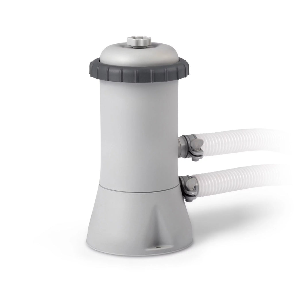 Metal Frame Above Ground Swimming Pool with Filter Pump N386999