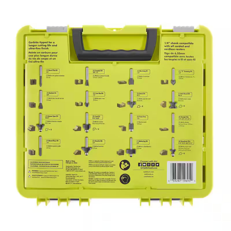 24-Piece Router Bit Set H74089