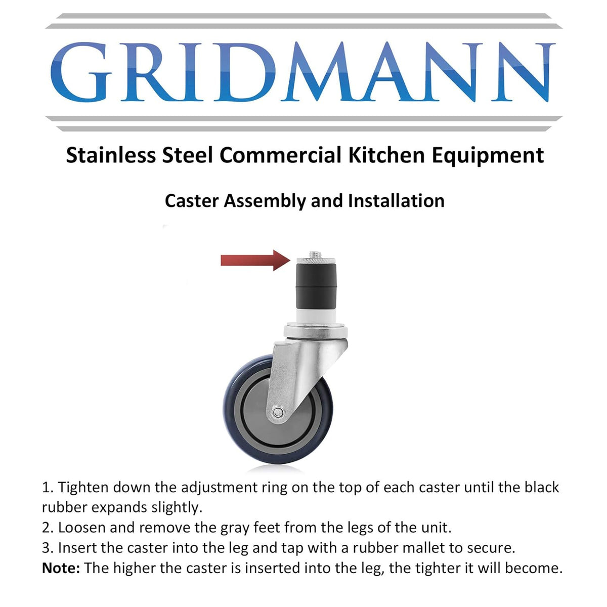 4 inch Caster Wheel Set with Brakes G195
