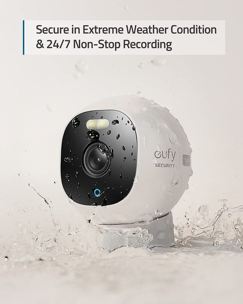 1080p Wired Outdoor Security Camera with Spotlight and Color Night Vision A380102