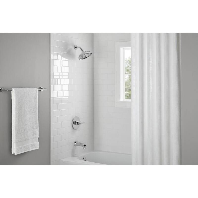 Single Handle 1-Spray Tub and Shower Faucet 1.8 GPM in Chrome R604908