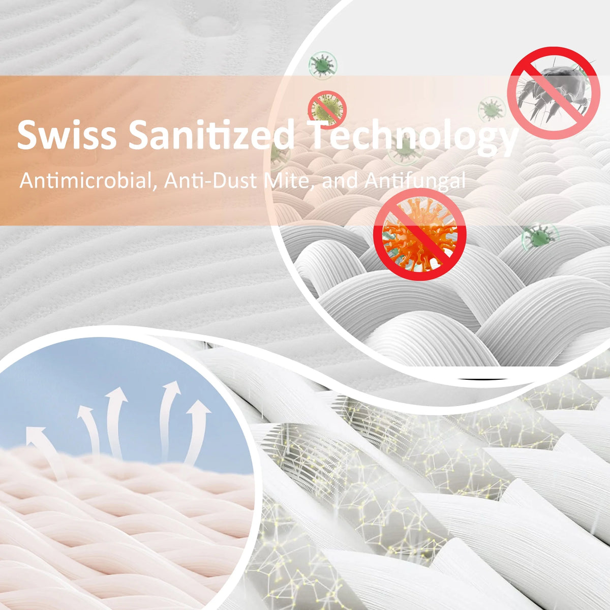 10 Inch Twin Memory Foam Mattress R59773