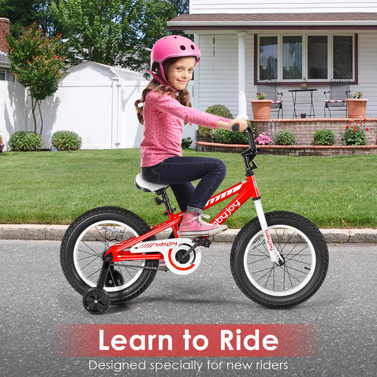 16'' Kids Bike with Training Wheels E4904