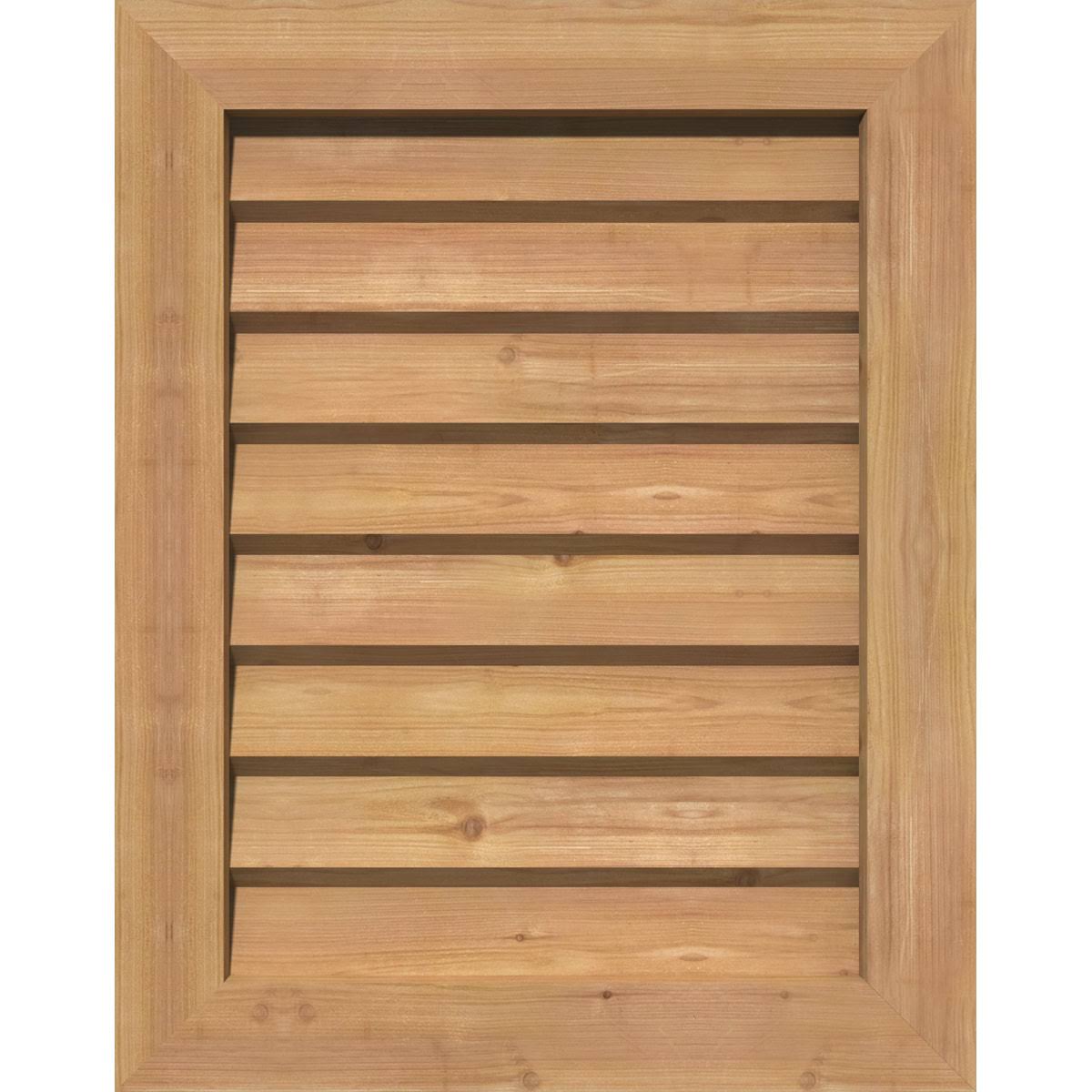 Unfinished Non-Functional Vertical Gable Vent I785763