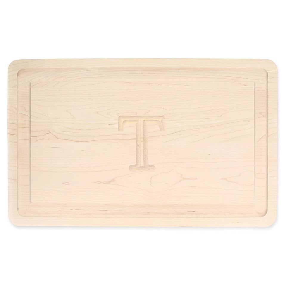 Large Wood Carving Board with Juice Groove J35021