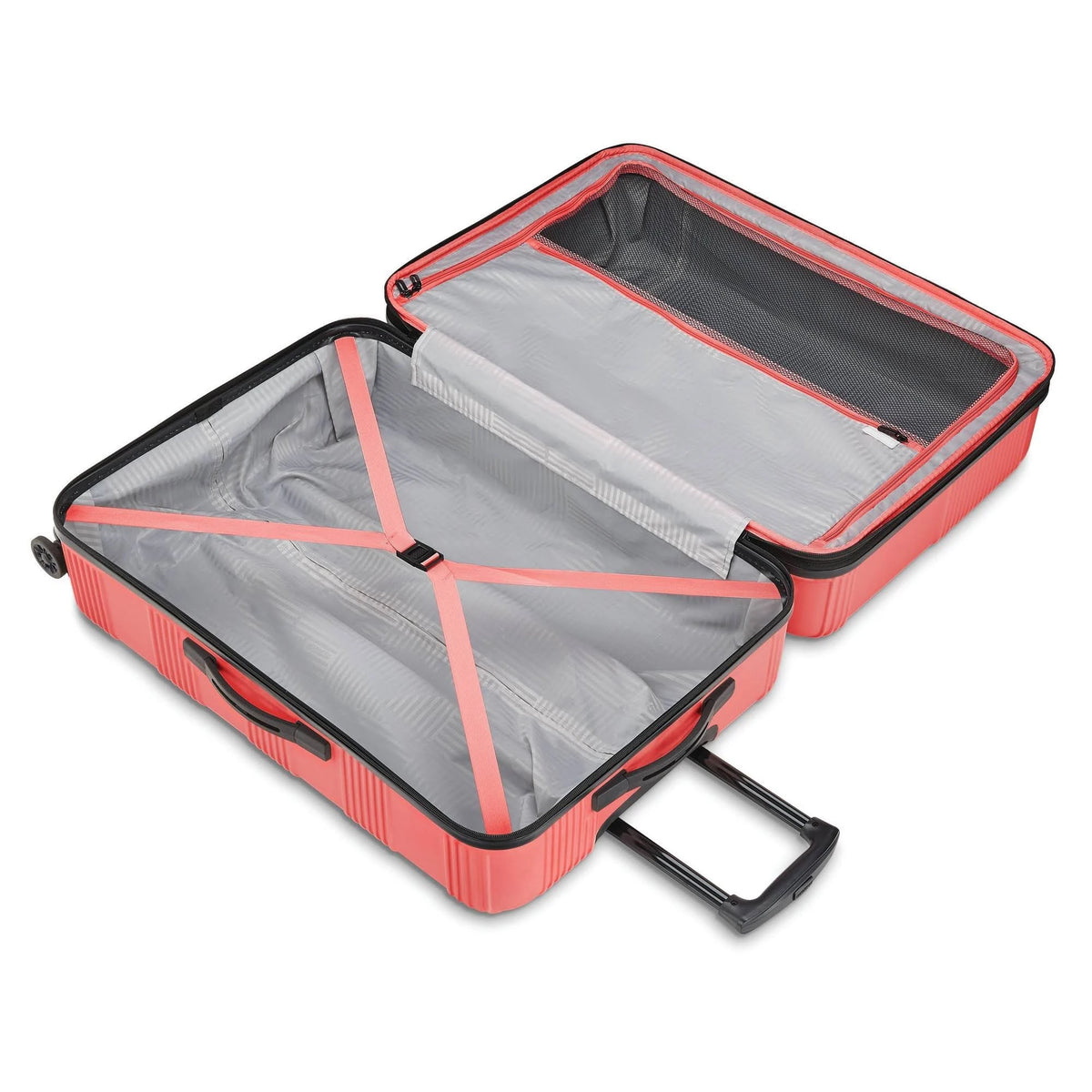 Checkered Hardside Spinner Suitcase X9136