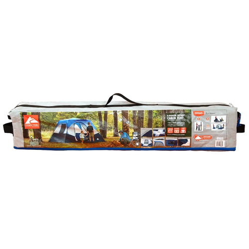 10' x 9' 6-Person Instant Cabin Tent with LED Lighted Hub B20067
