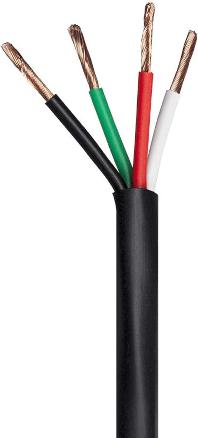 16 Gauge 4 Conductor Speaker Wire 100ft J719