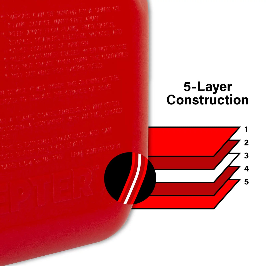 1 Gallon Red Fuel Container N79453