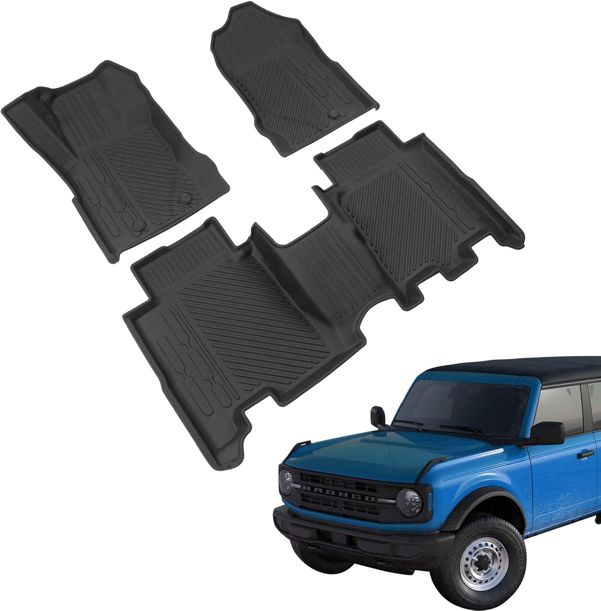 Black TPE Cargo Liners N5992