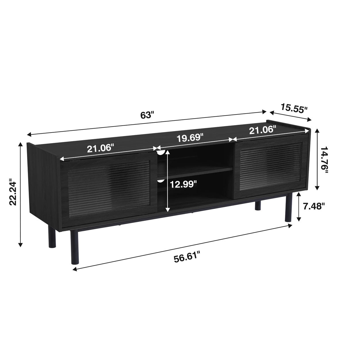 TV Stand up to 70 Natural Beige Y951882