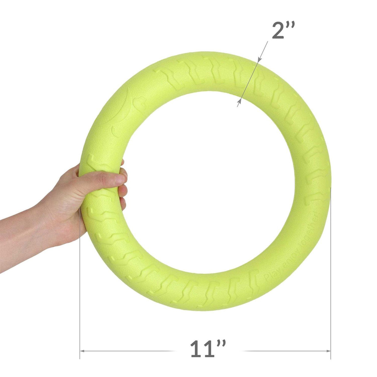 Dog Training Ring and Flying Disc Z24519