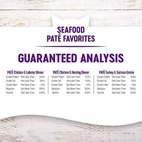 Seafood Pate Variety Pack Wet Cat Food D367142