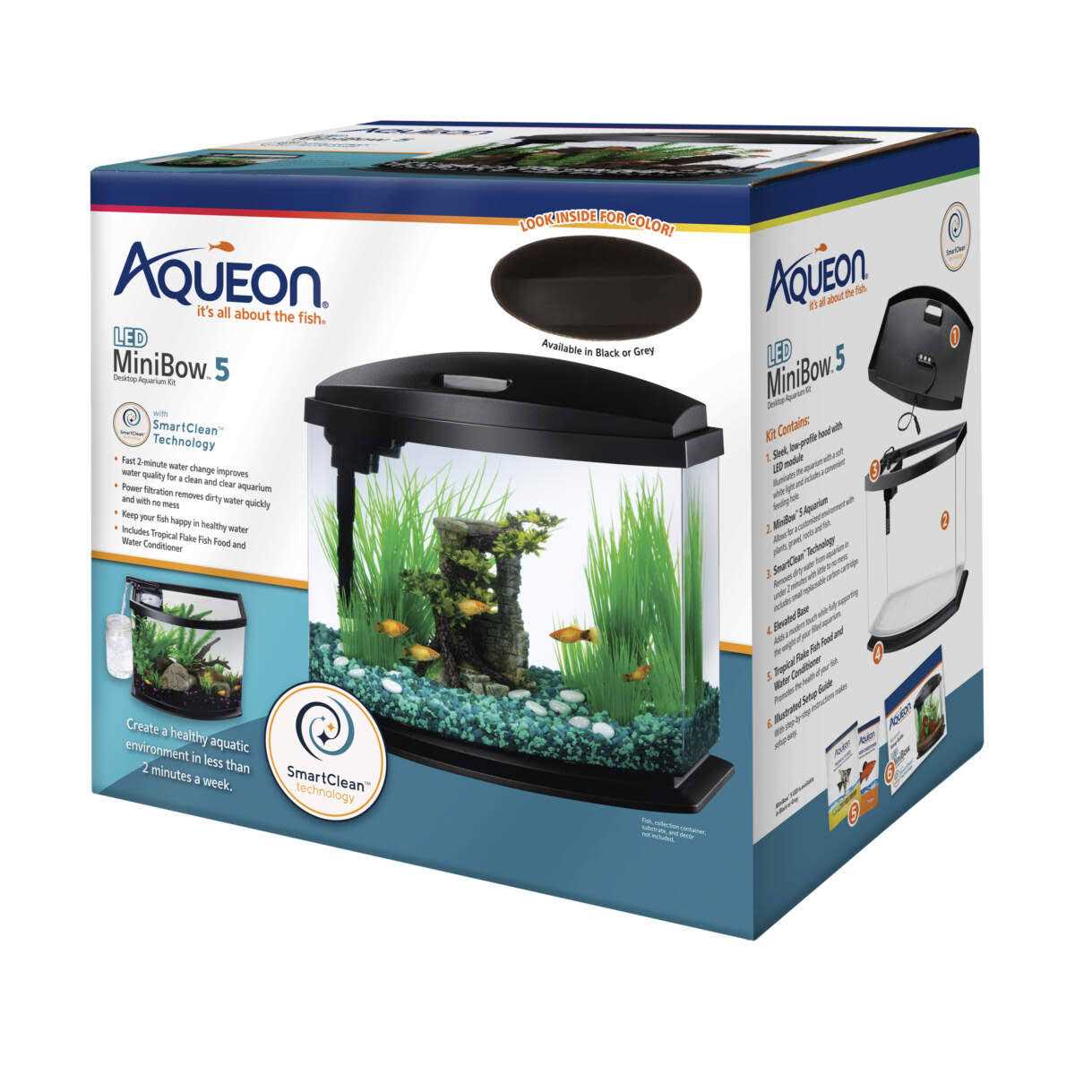2.5 Aquarium Kit Black B8404