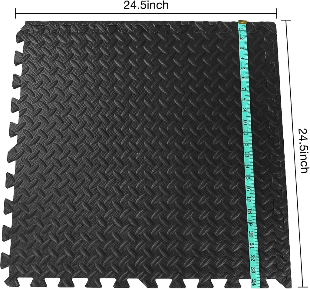 1/2 Thick Interlocking Foam Gym Flooring Tiles S132857