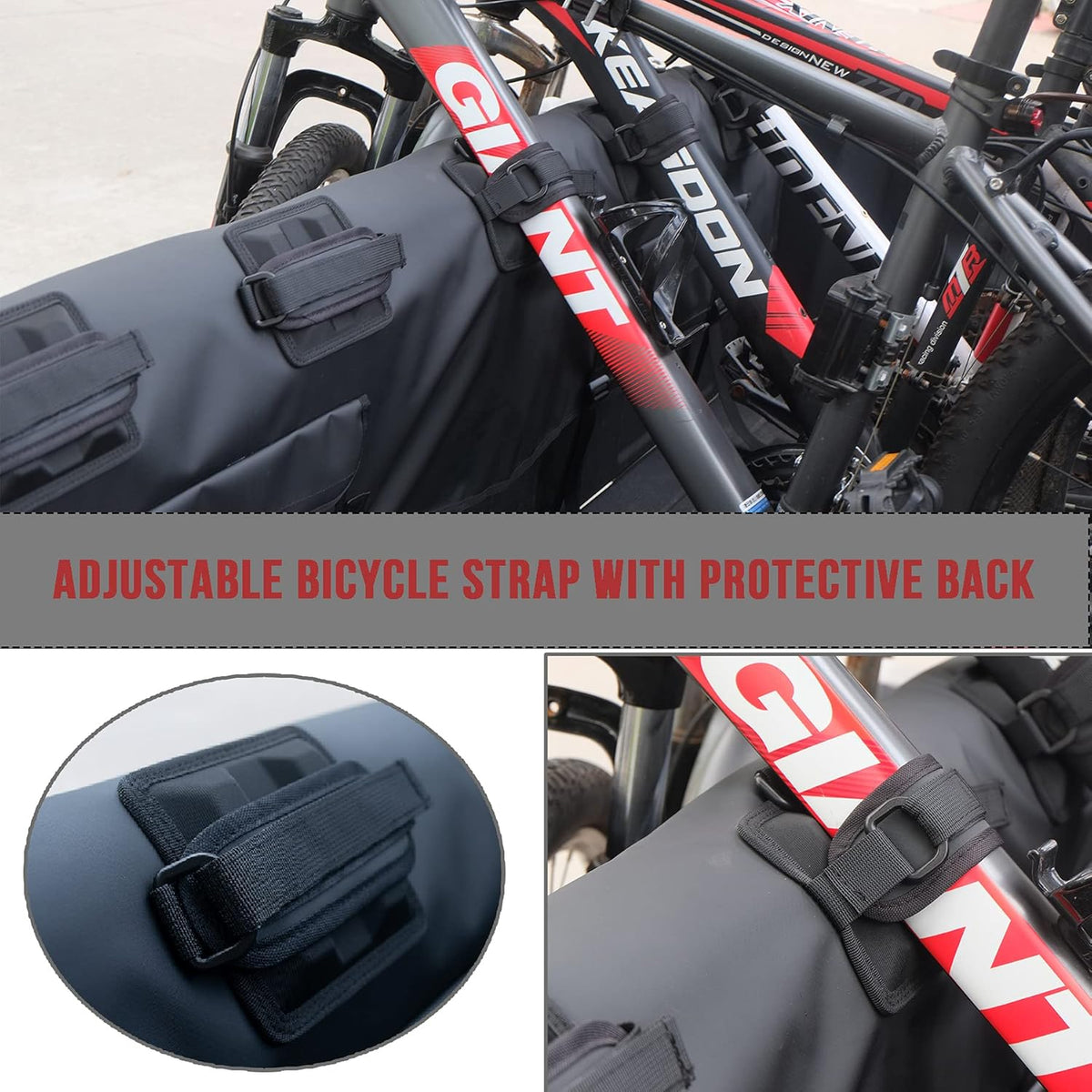 Truck Tailgate Bike Pad with Tool Pockets J383