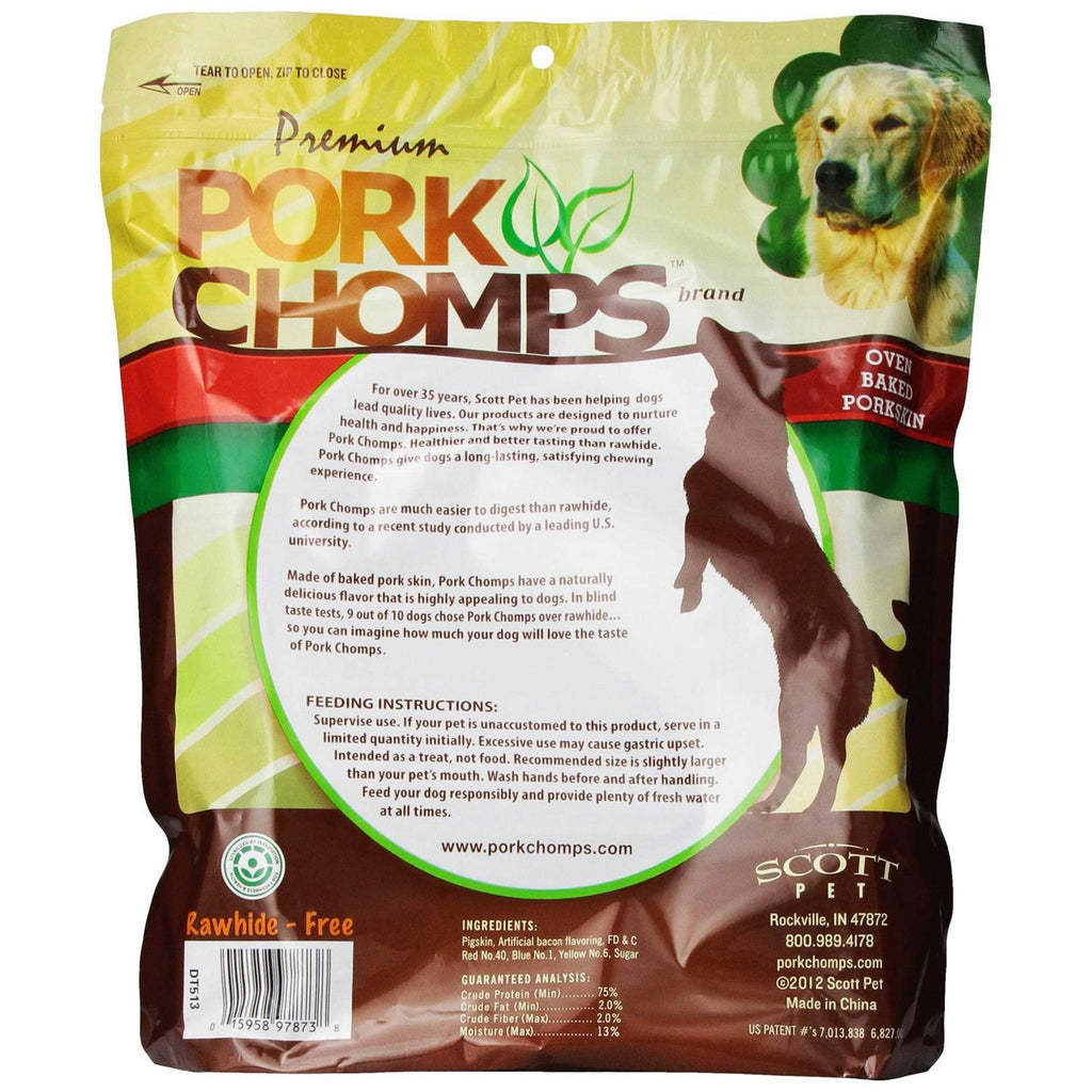 Pork Chomps Bacon Knotz N75406