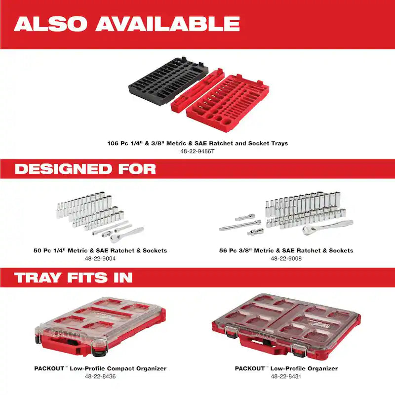1/4 in. Drive SAE/Metric Ratchet and Socket Mechanics Tool Set (50-Piece) U44753