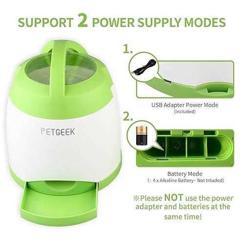 Automatic Pet Feeder Treat Dispenser Dog Toy Y711