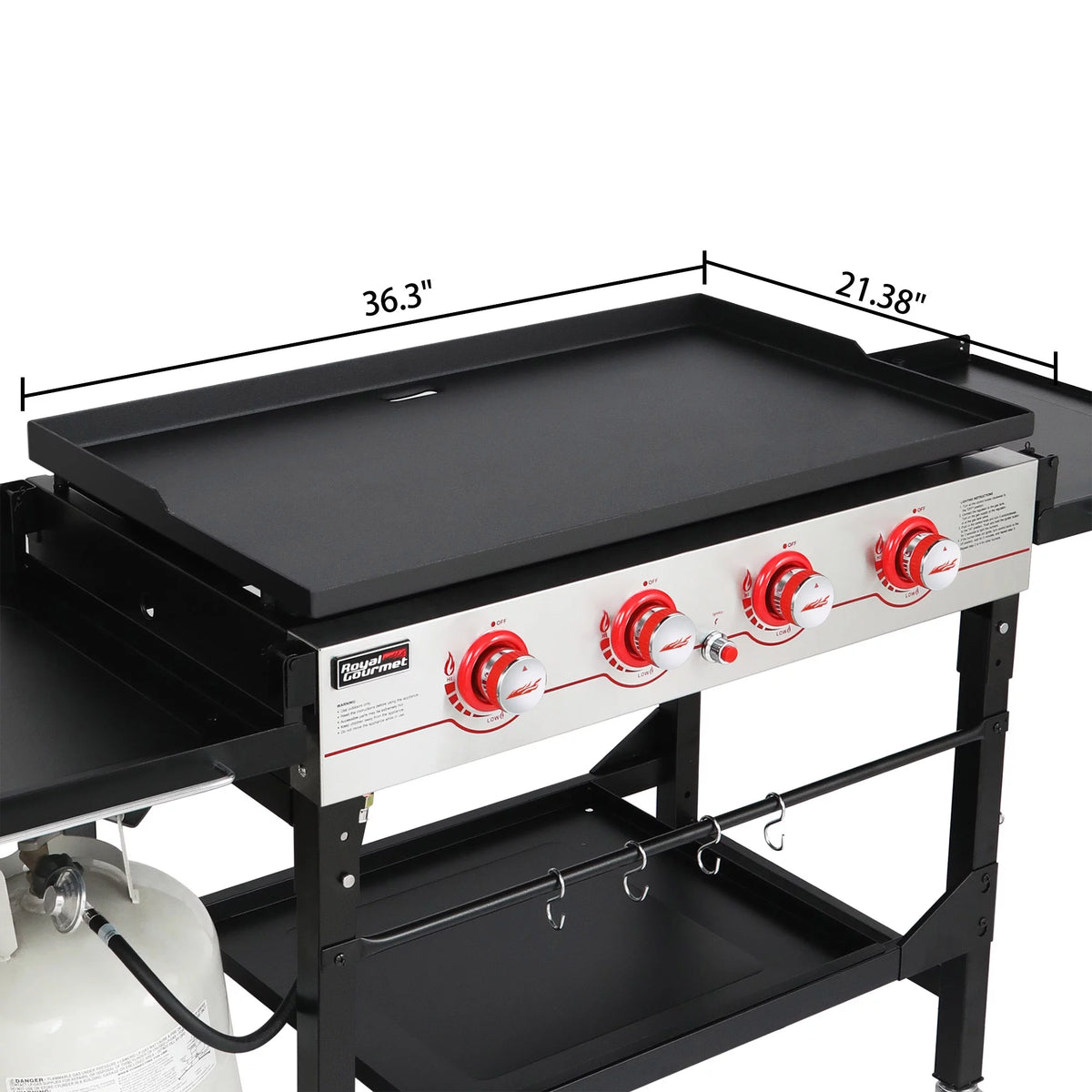 36 Flat Top Gas Griddle N92693