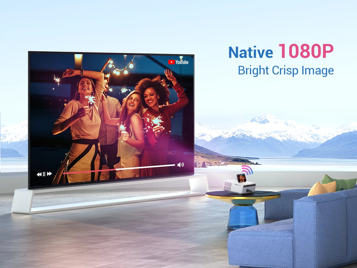 Native 1080P 5G Wifi LCD Projector G26466