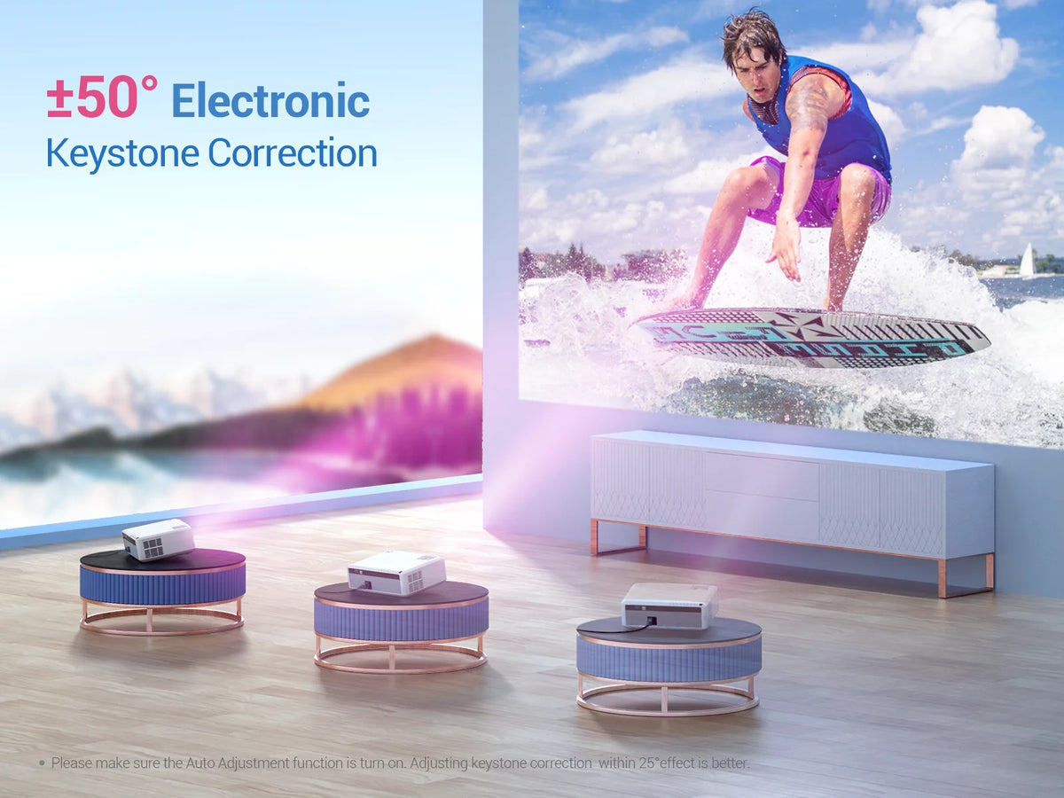 Native 1080P 5G Wifi LCD Projector G26466
