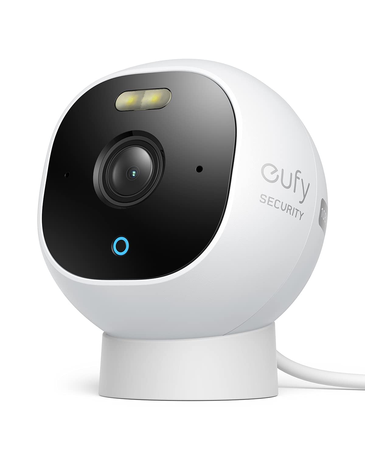 1080p Wired Outdoor Security Camera with Spotlight and Color Night Vision A380102