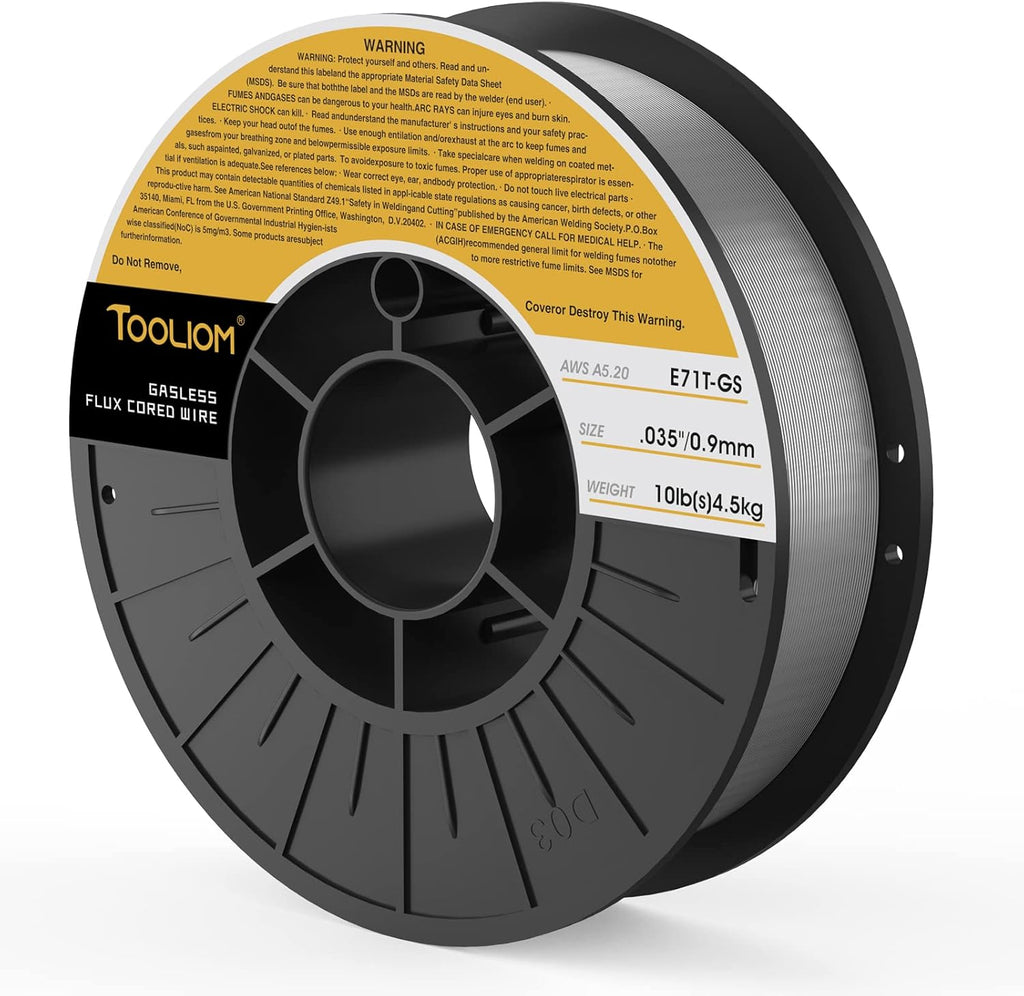 .035 Diameter 10-Pound Flux Core Carbon Steel Mig Welding Wire T206641
