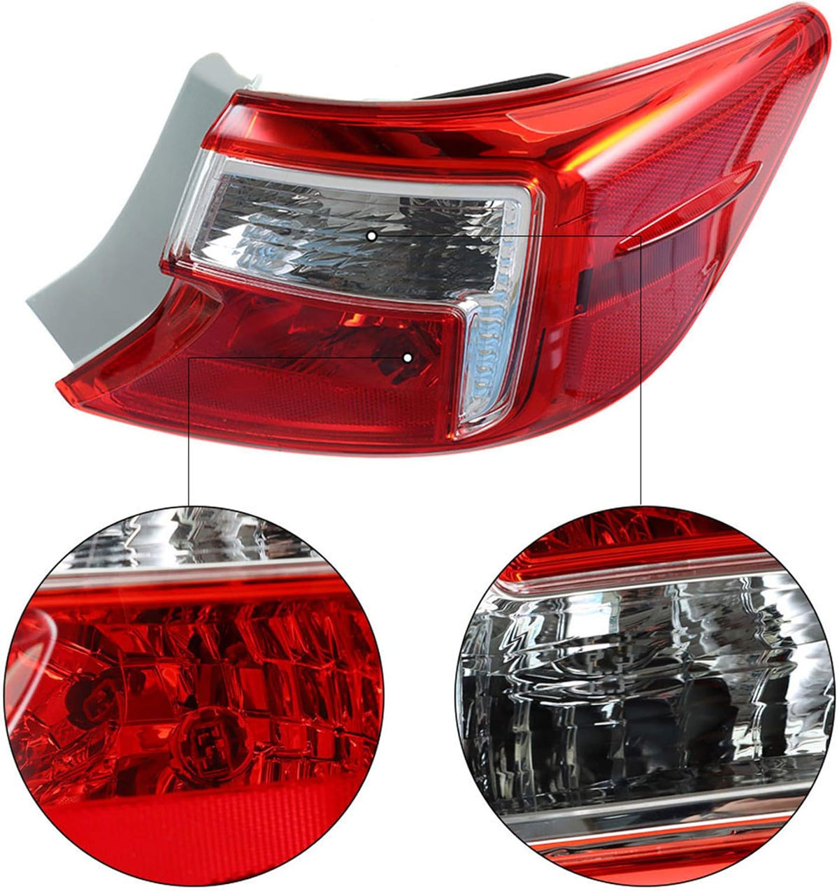 Tail Lights Brake Lamp Assembly Replacement Left and Right Side K76264