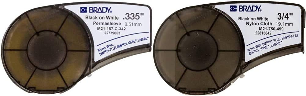 Heat Shrink Tubing Black on Yellow P7650