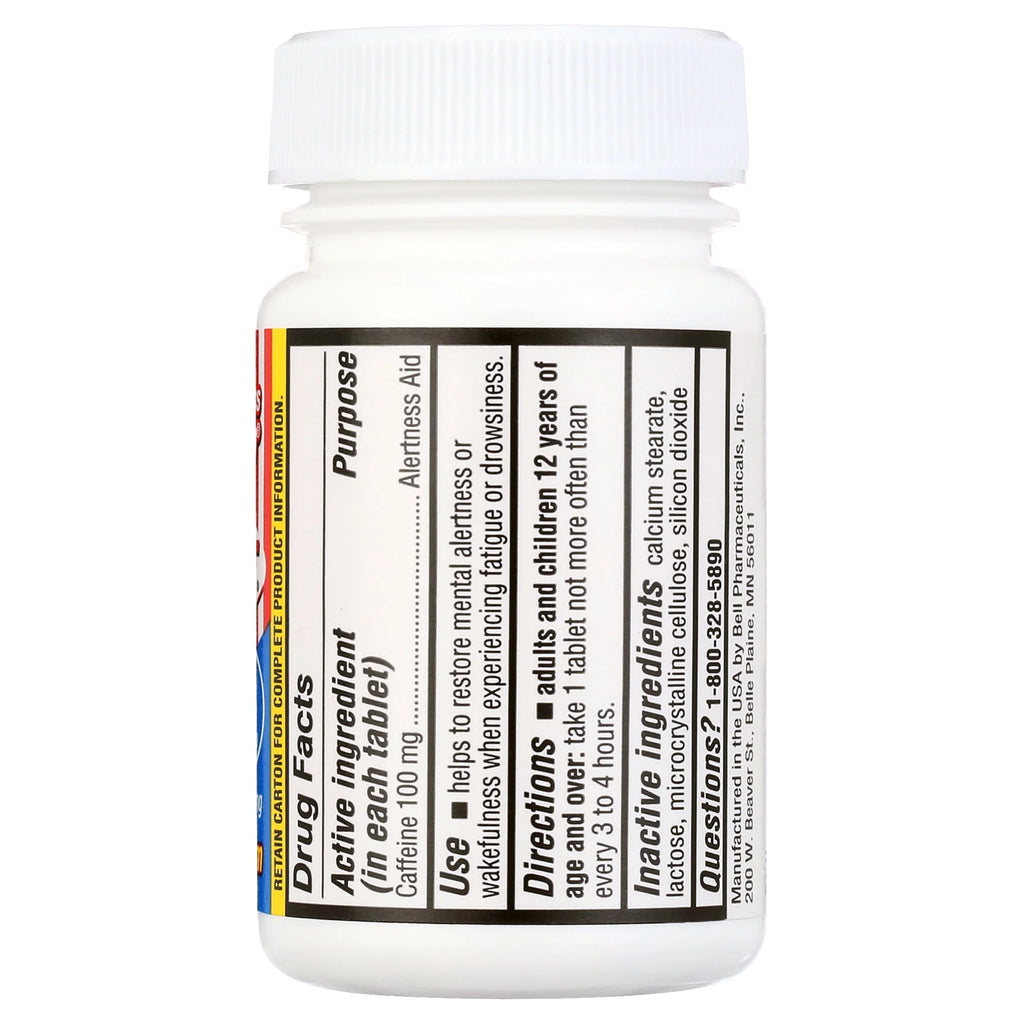 Caffeine 100mg 120ct Tablet K85550