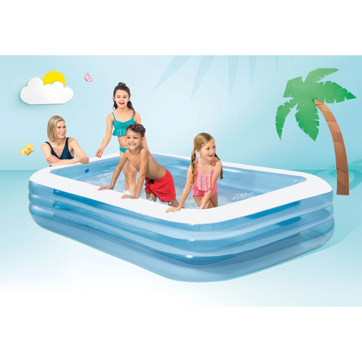 Inflatable Family Lounge Pool U551921
