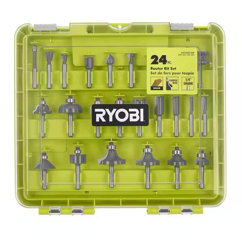 24-Piece Router Bit Set H74089